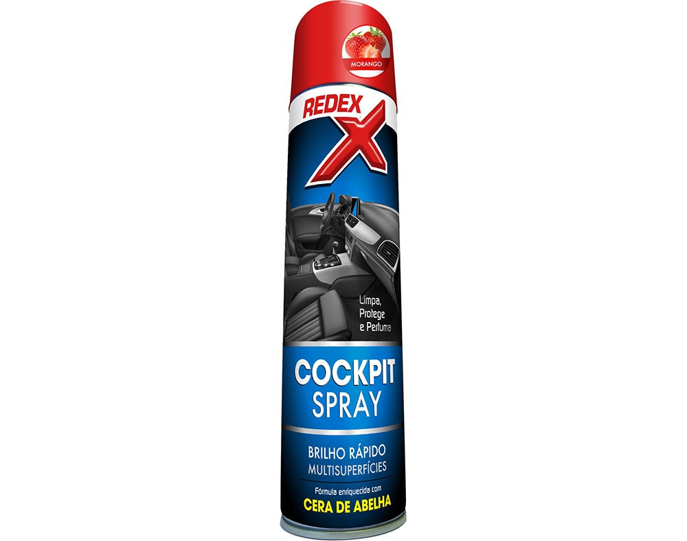 SPRAY COCKPIT REDEX MORANGO 600ML