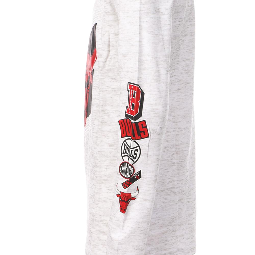 NBA T-shirt Manches Longues Gris Garçon NBA Chicago Bulls
