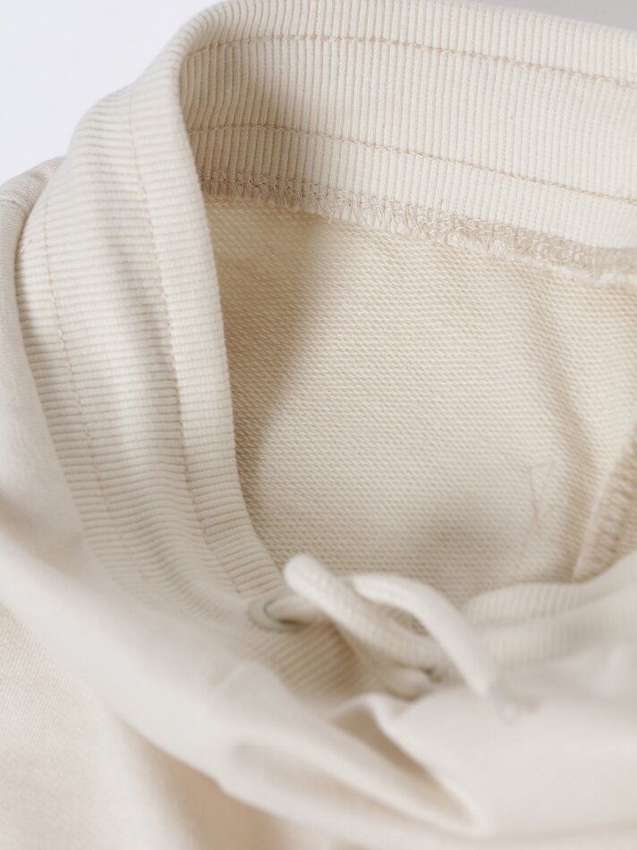 Calças de lã estampadas - Branco-sujo