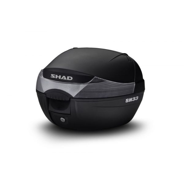 Shad Bagageiros 1 Capacete Top Case Sh33 Black / Black