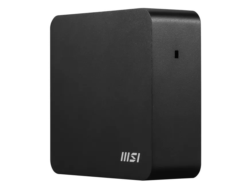 MSI Cubi NUC 13MQG 066BEU - Barebone - mini PC FCBGA1744 Socket - 1 x Core i5 1345U / op til 4.7 GHz - RAM 0 GB - Intel Iris Xe Graphics - Bluetooth 5.3, IEEE 802.11ax (Wi-Fi 6E), Gigabit Ethernet, 2.5 Gigabit Ethernet - sort