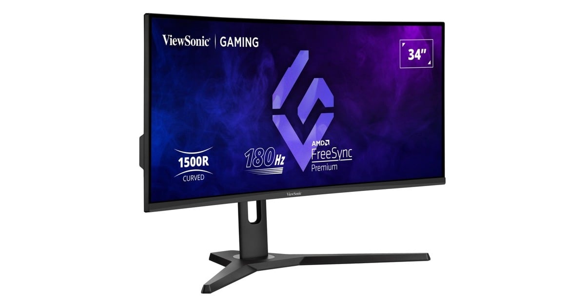 ViewSonicVX3418-2KPC UWQHD gaming monitor 34