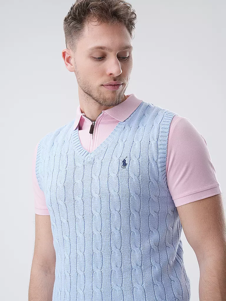 POLO RALPH LAUREN Pullunder hellblau