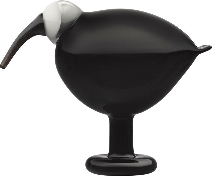 Iittala Birds by Toikka Ibis 20,5x16,5cm mørkegrå Mørkegrå