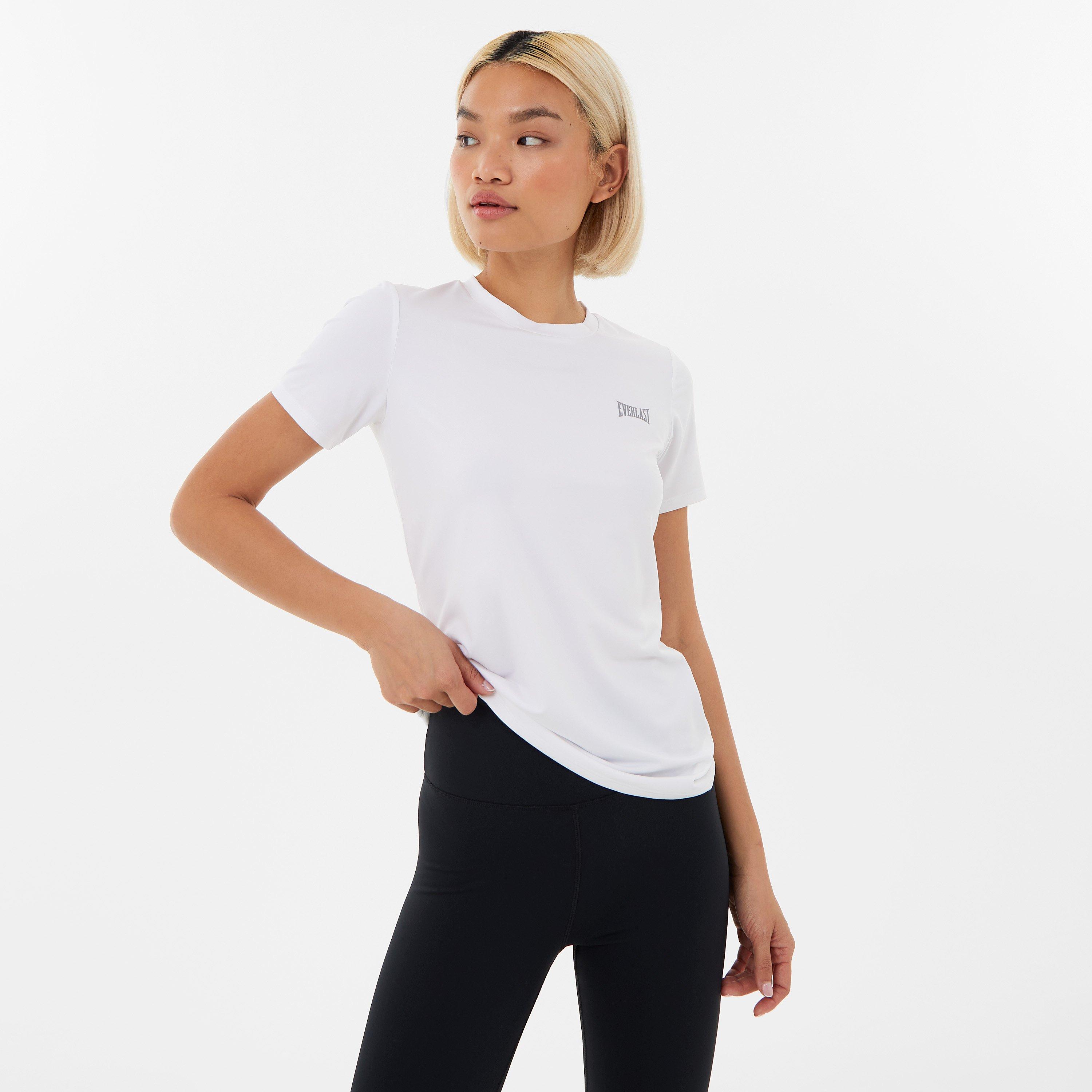 Everlast V Neck Mesh T Shirt Womens