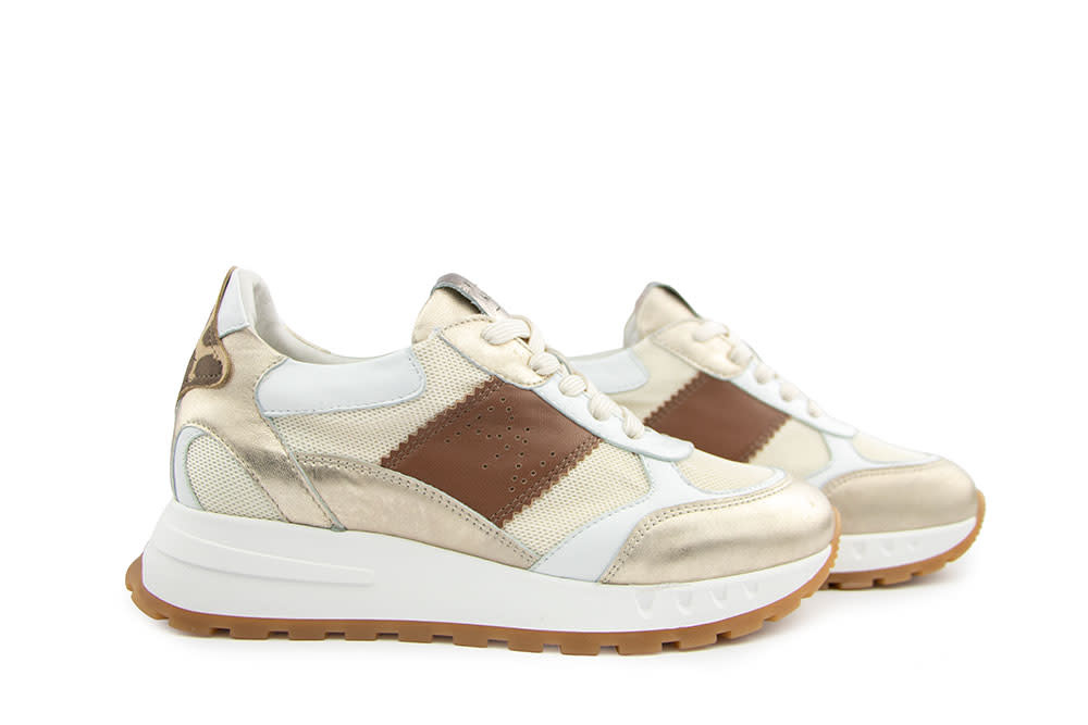 Piedi Nudi Sneaker Helen 03.01 Gold Leopard