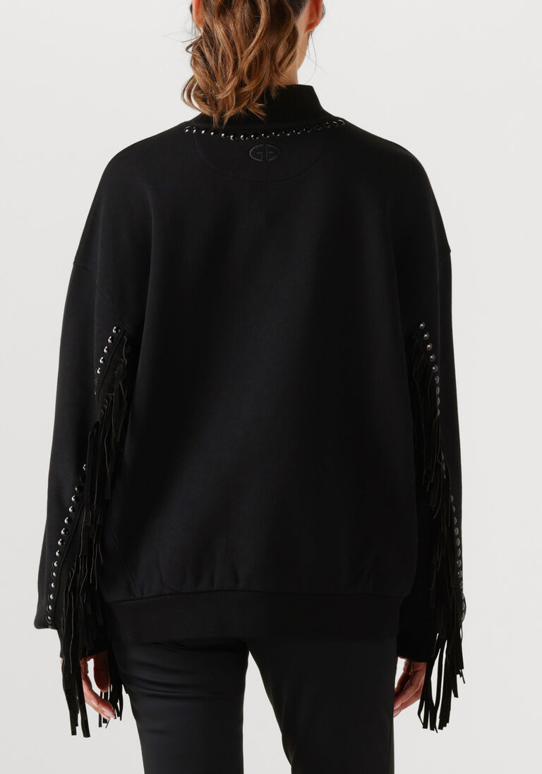 zwarte goldbergh coltrui frenzy crew neck sweater