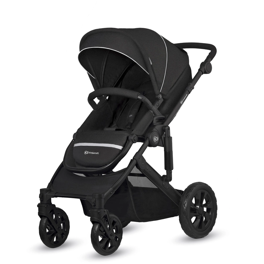 Kinderkraft Kinderwagen Prime Lite 3 in 1 Mink Pro Black