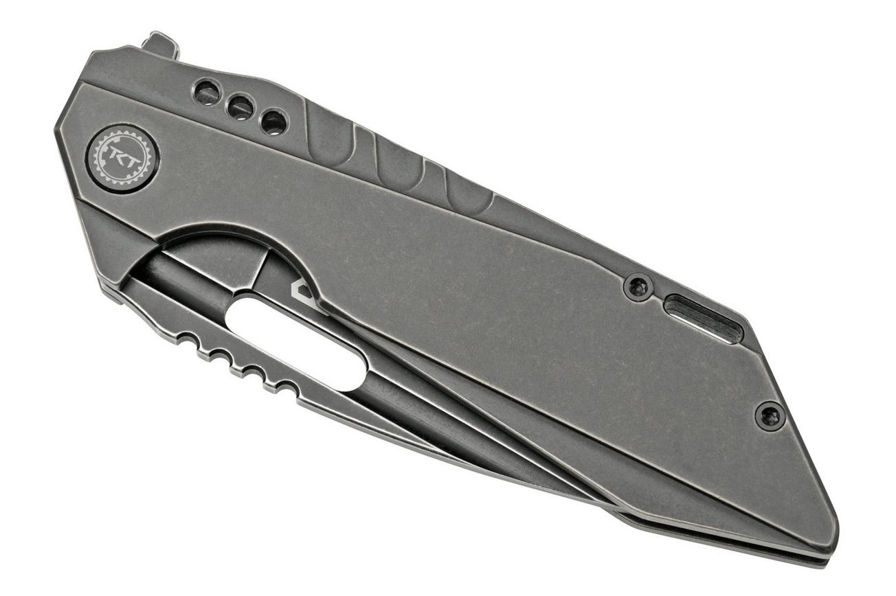 Bestech Shodan BT1910B Black Stonewash zakmes, Todd Knife & Tool design