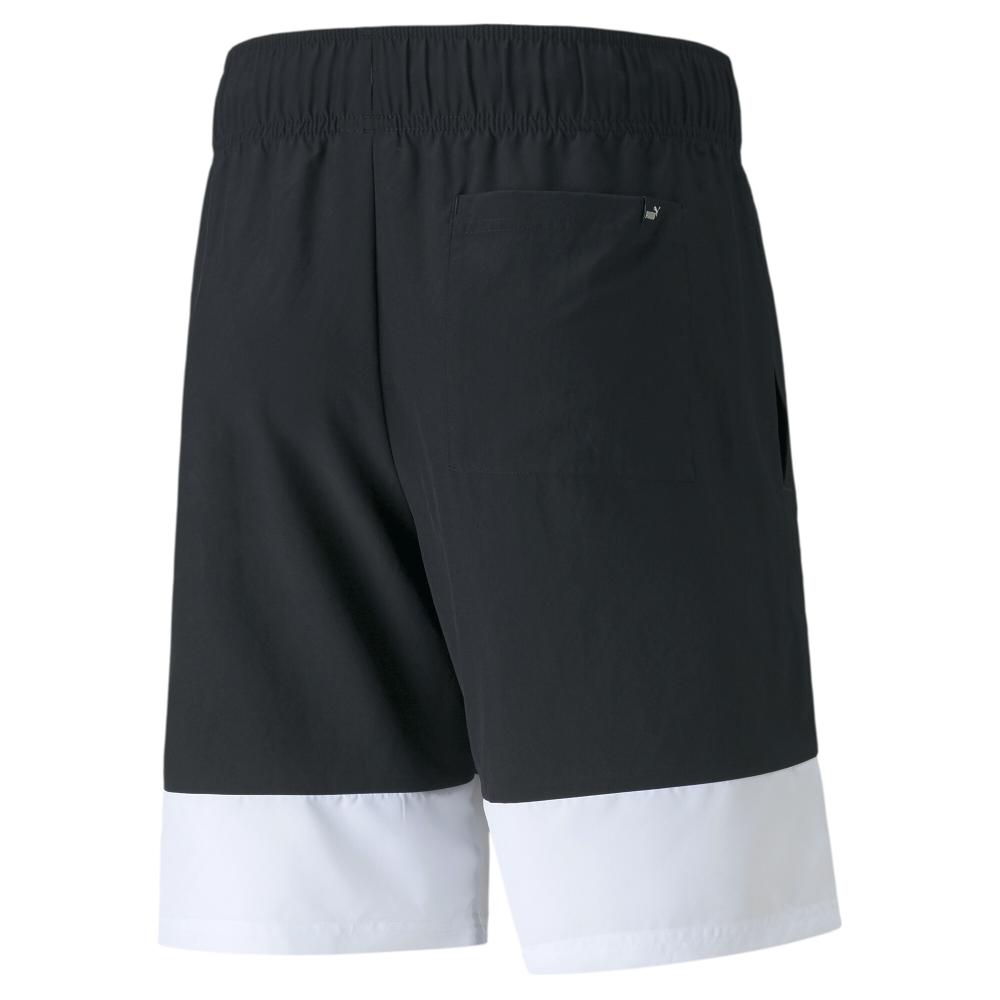 Puma Short Noir/Blanc Homme Puma Colorblock Woven 9