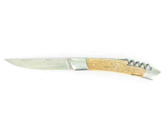 Le Thiers Bois Chauffé - 2 pièces - 2 mitres Couteau de poche Le Thiers par Chazeau Honoré