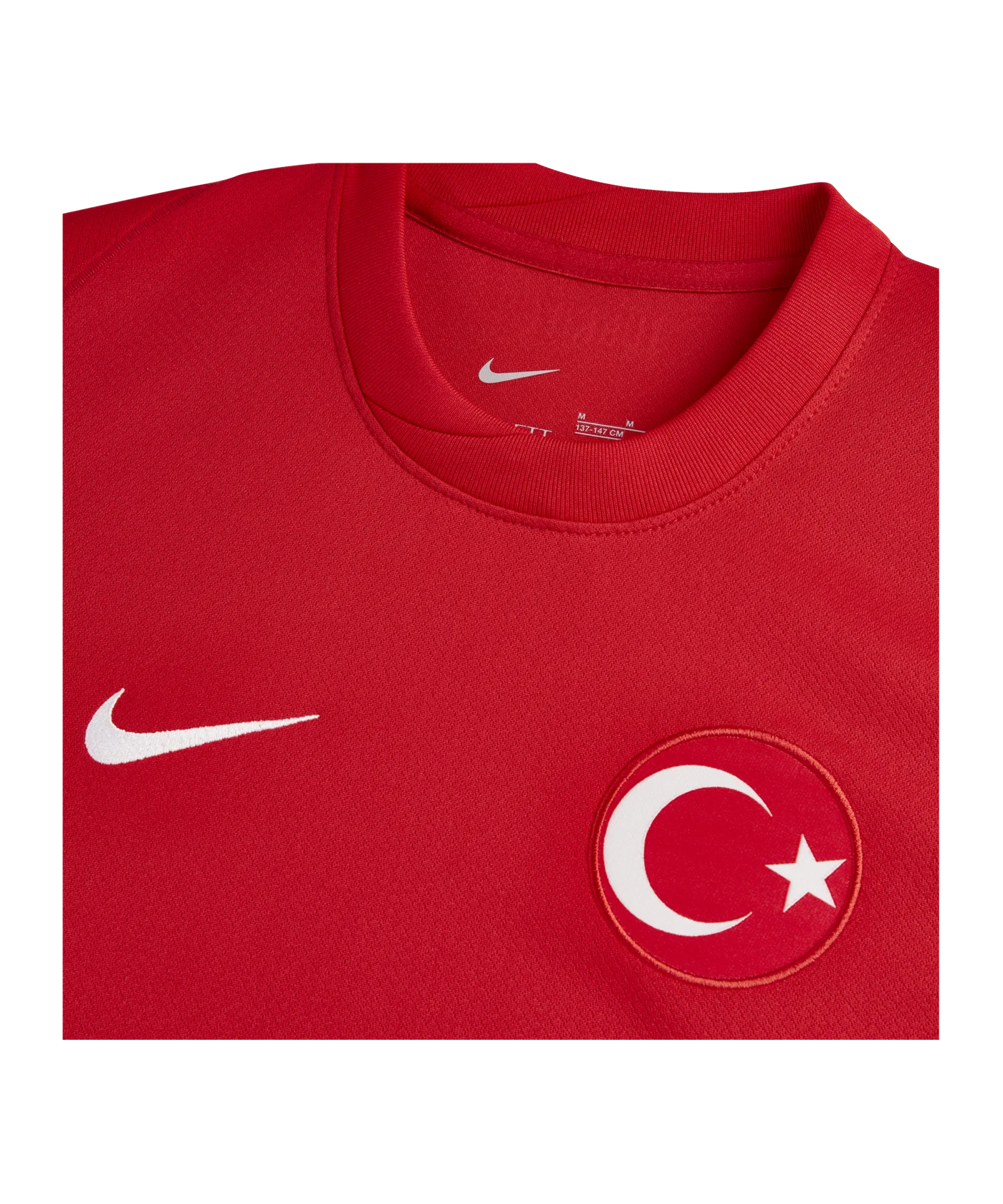 Nike Türkei Trikot Away EM 2024 Kids Rot Rot Weiss F611