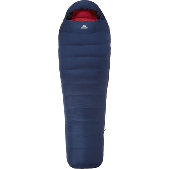 Mountain Equipment Helium 800 W - Long  Daunenschlafsack Medieval Blue Damen