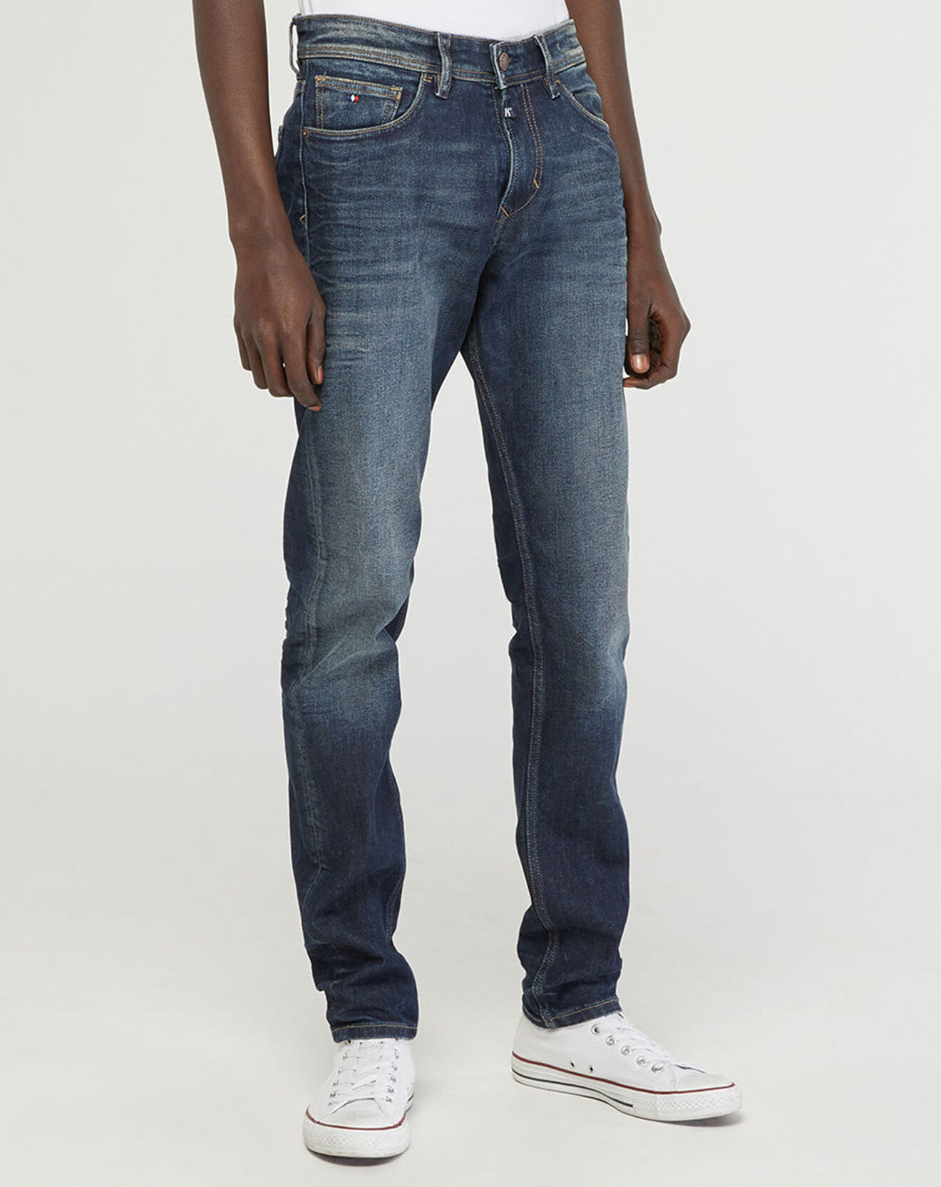 Kaporal 5 Jean Slim Darko bleu foncé