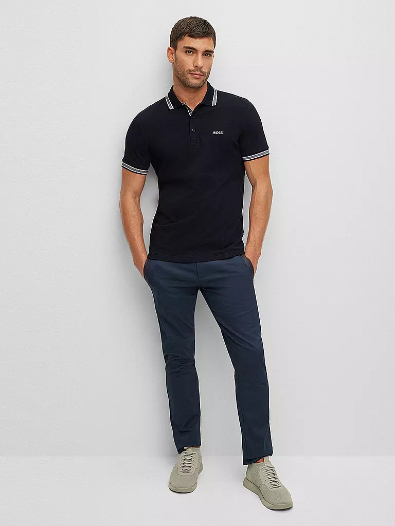 BOSS Poloshirt Modern Fit Paddy blau