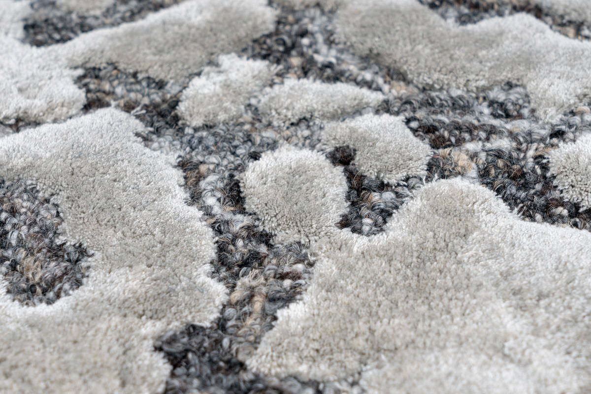 Teppich DAMAST 400 - braun-natur - 120x180 cm