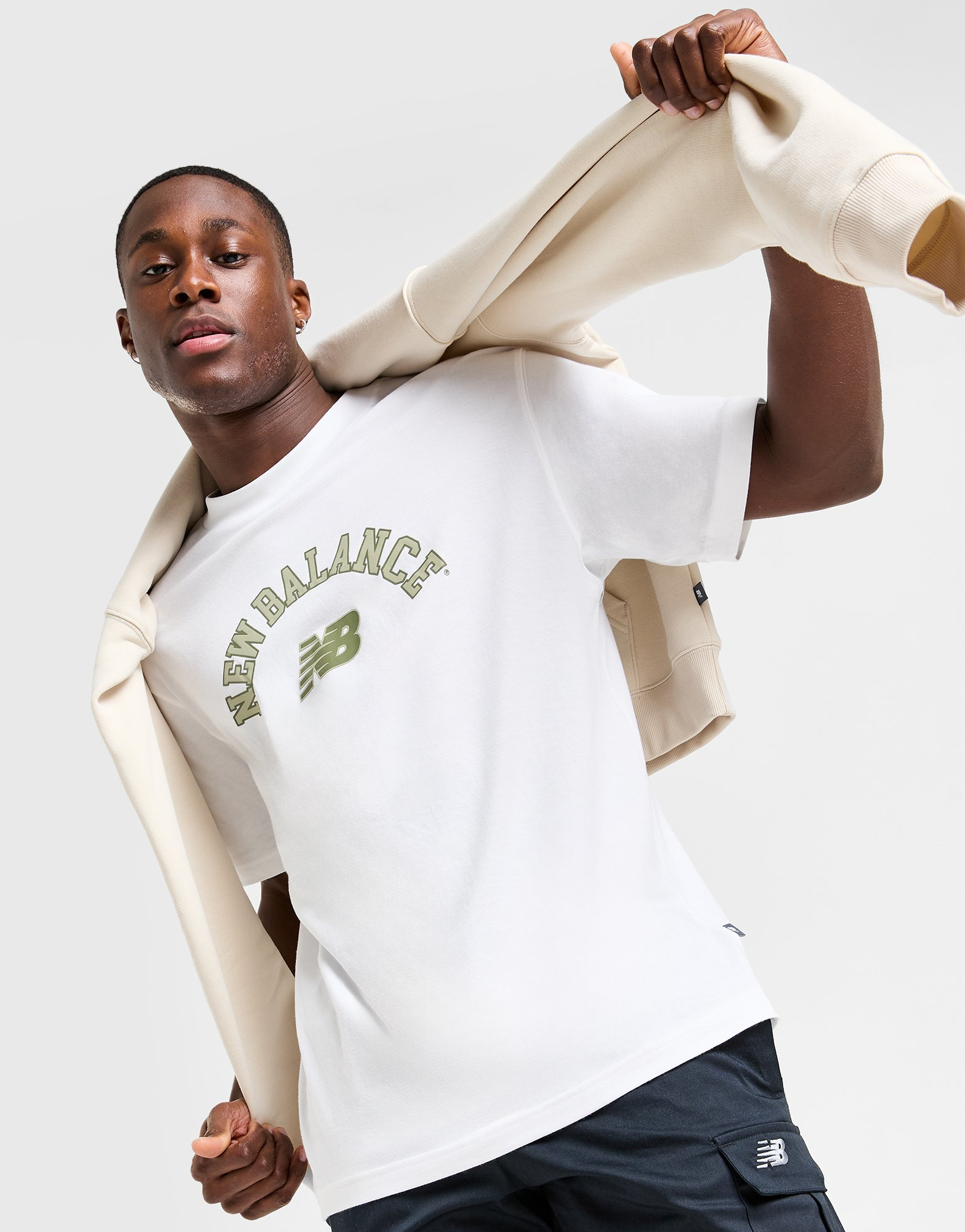 New Balance T-shirt Logo Homme