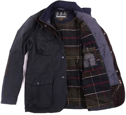 Barbour Waxjas Ogston Donkerblauw MWX0700-NY51