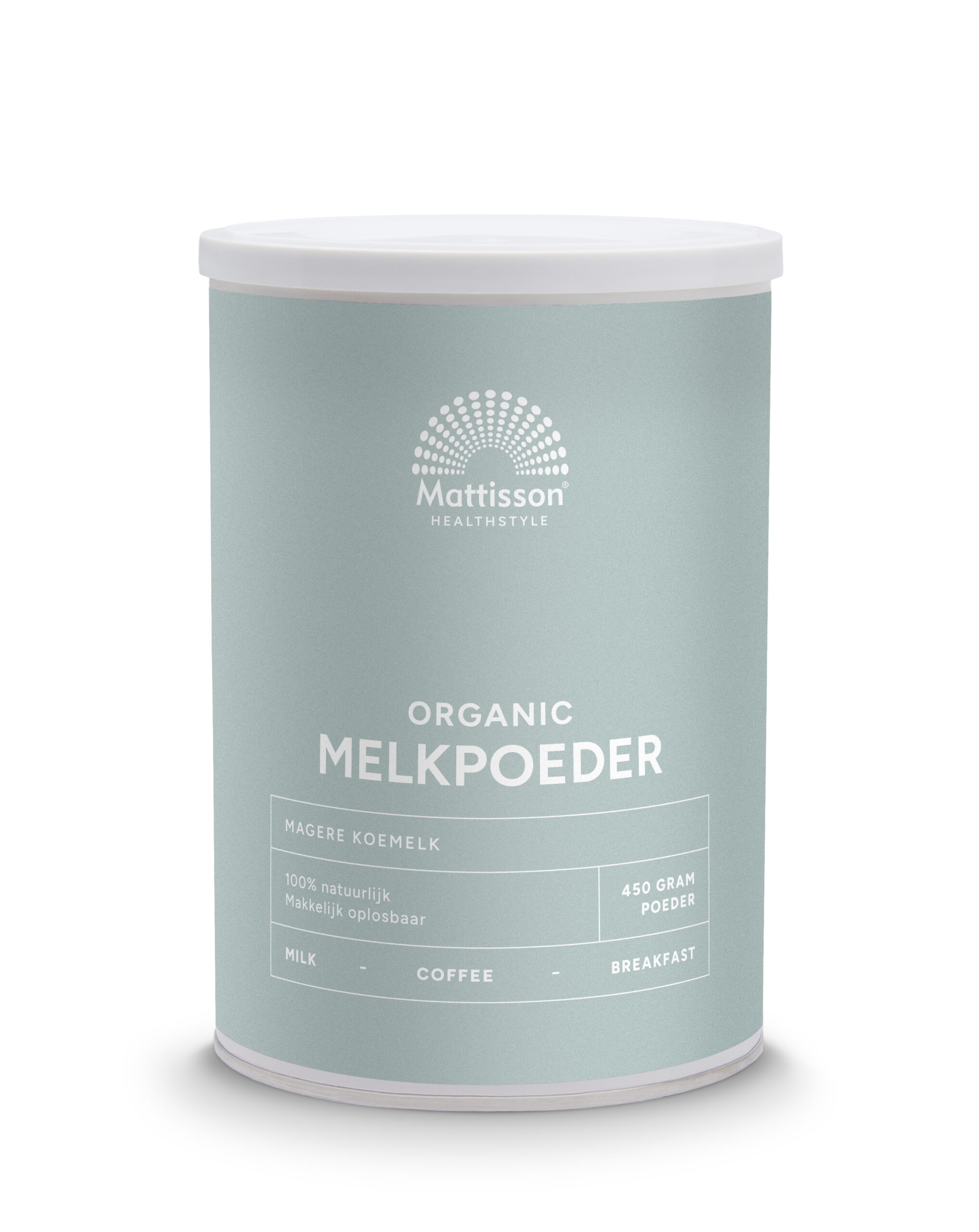 Mattisson Magere Melkpoeder Bio (450 gr)