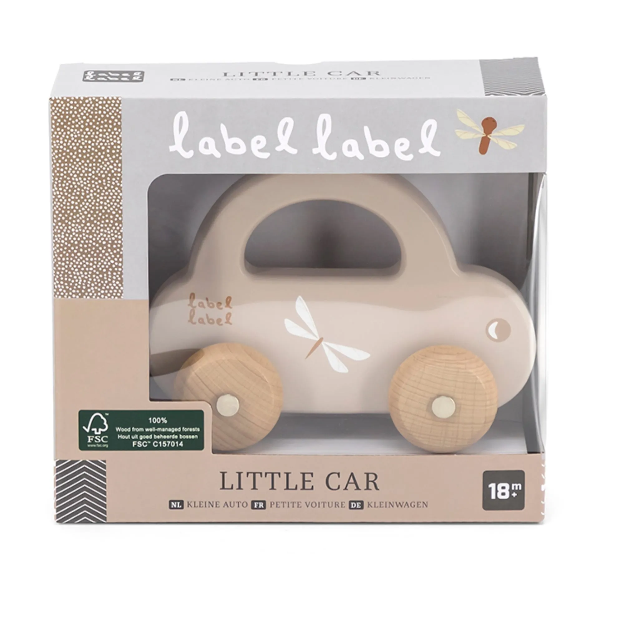 Label Label Petite Voiture - Nougat