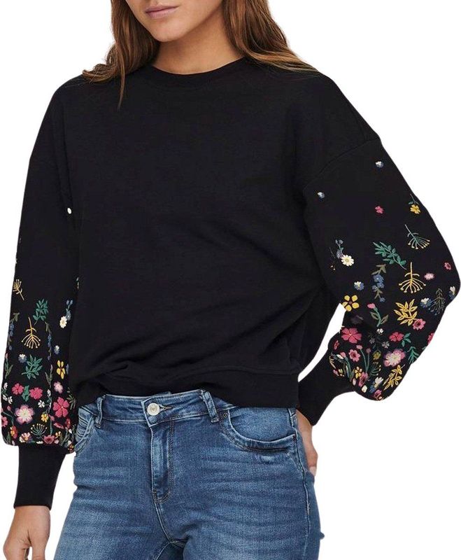 Only - Sjaal - Zwart - Katoen/Polyester