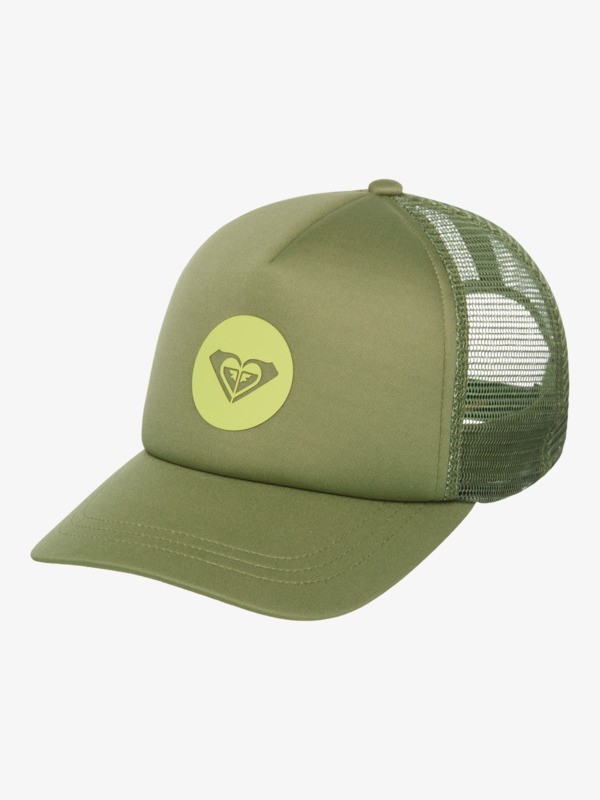 Brighter Day Casquette trucker Vert Femme