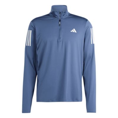 AdidasOwn the Run 1/2 Zip Longsleeve - blau