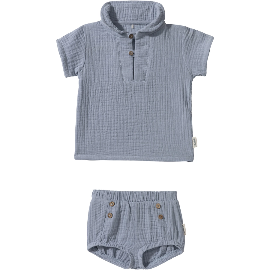 Sterntaler Set Shirt mit Hose Maritim graublau