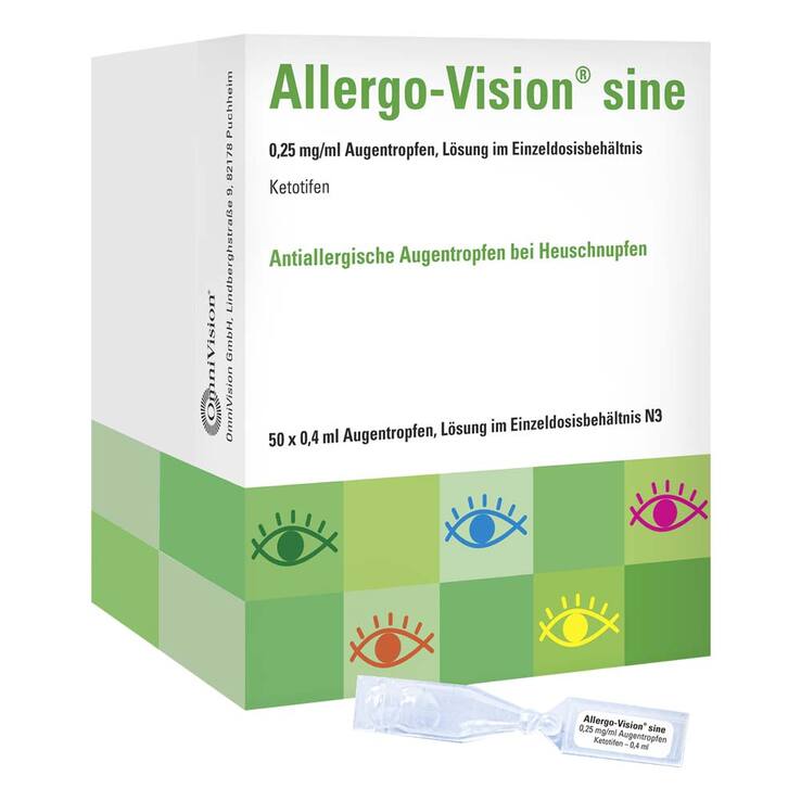 Allergo-Vision® sine Augentropfen im Einzeldosenbehältnis, 50X0.4 ml