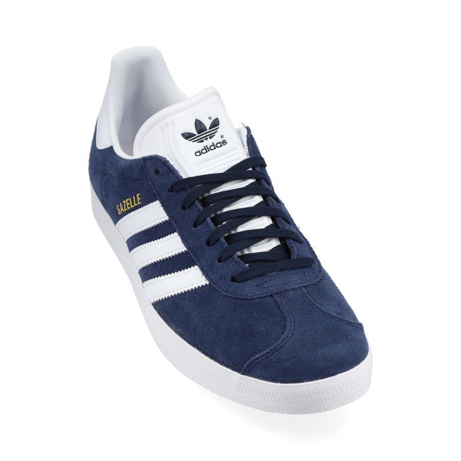 adidas Originals Chaussures Gazelle - Bleu Marine/Blanc/Doré