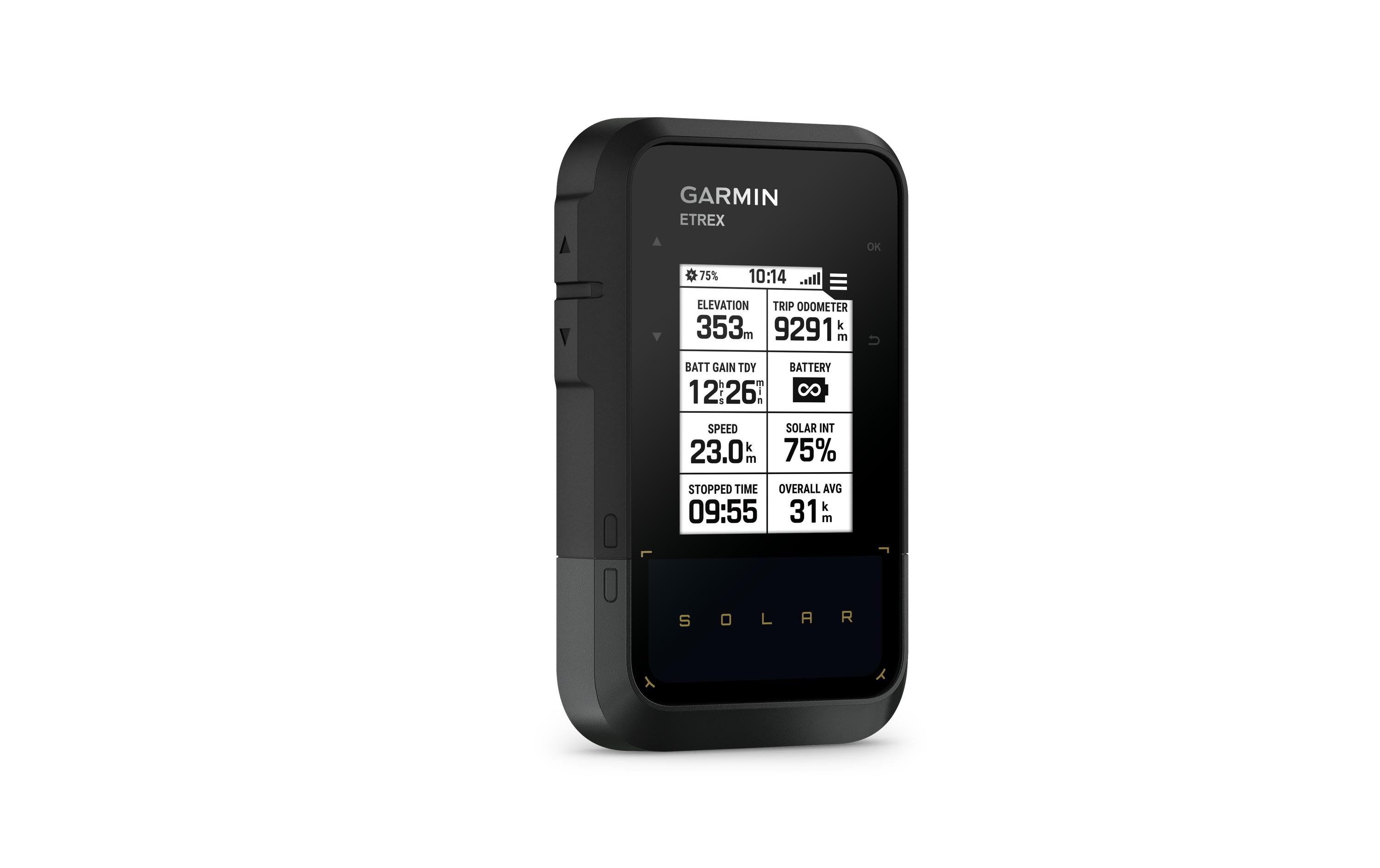 eTrex Solar<br>GPS-Handgerät mit Solarladung