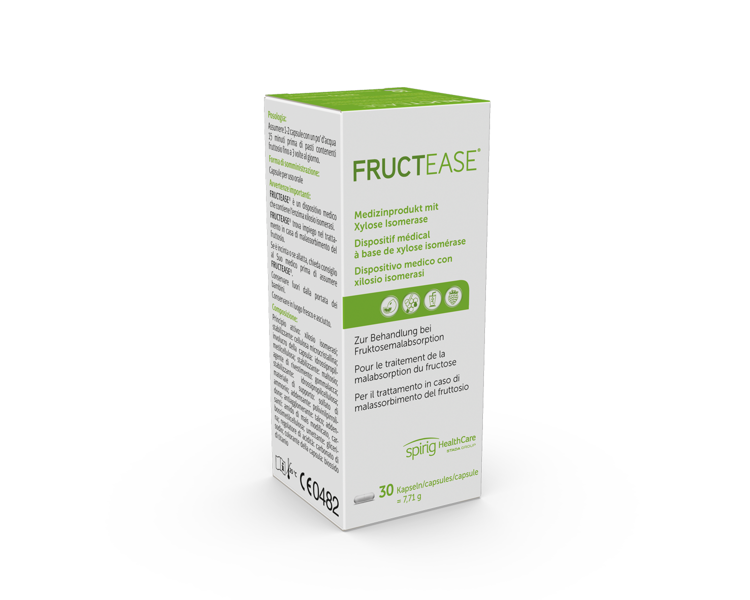 FRUCTEASE Kaps Ds 30 Stk<br>30 Stück, Dose, Hartkapsel