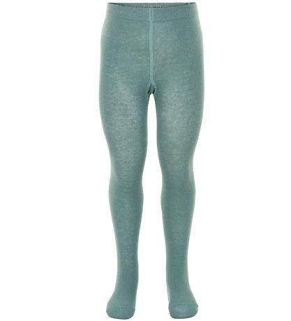 Minymo trømpebukser - Solid - Oil Blue