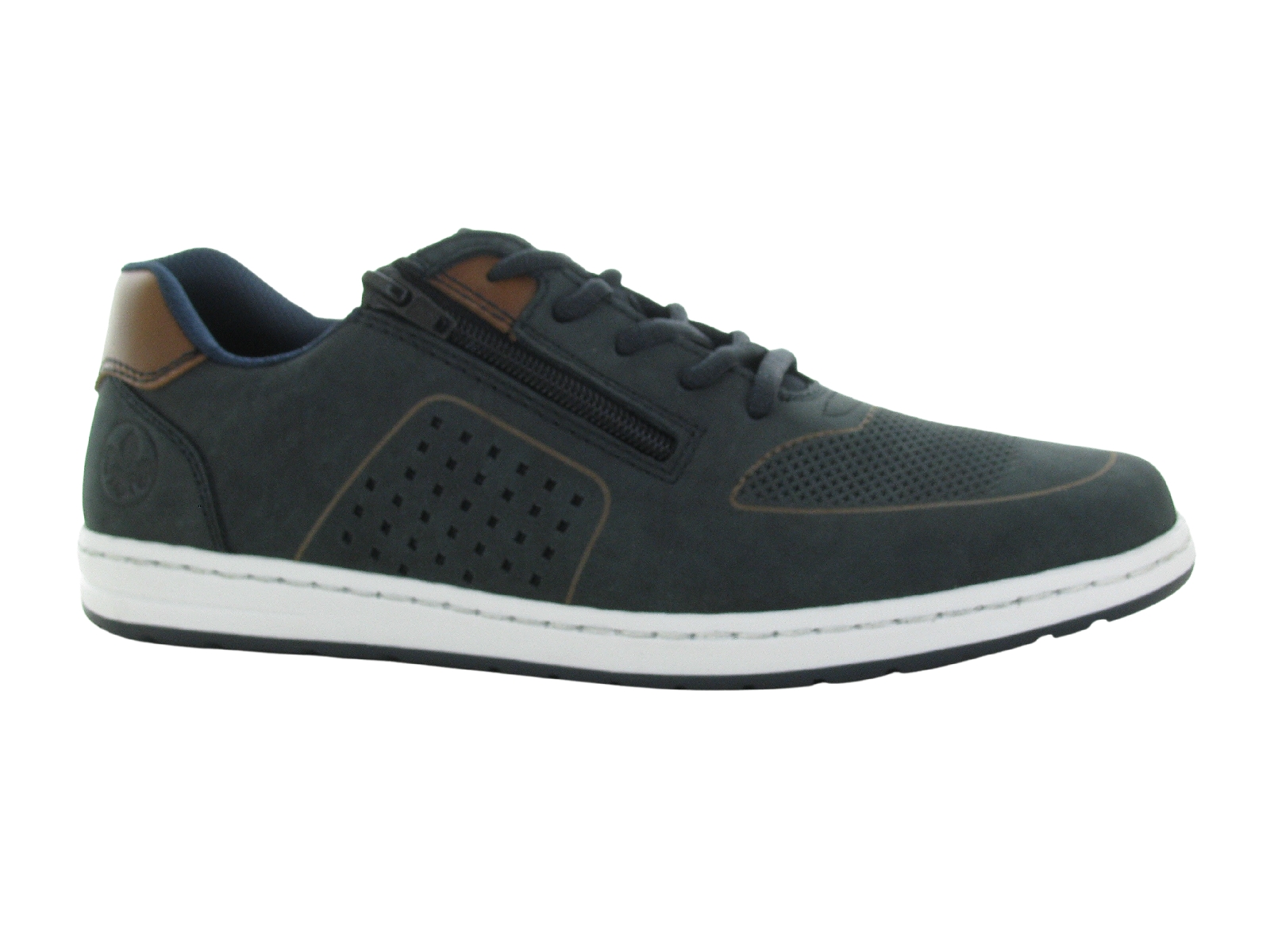 Rieker-18235 Cuir Marine