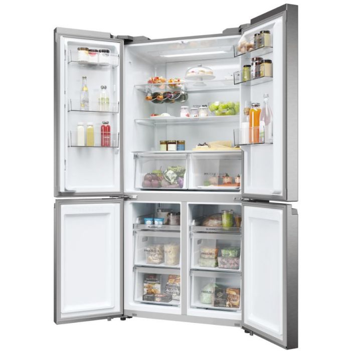 Haier Side-by-Side Multi Door CUBE 90 SERIE 5 HCR5919ENMP Platinum Inox