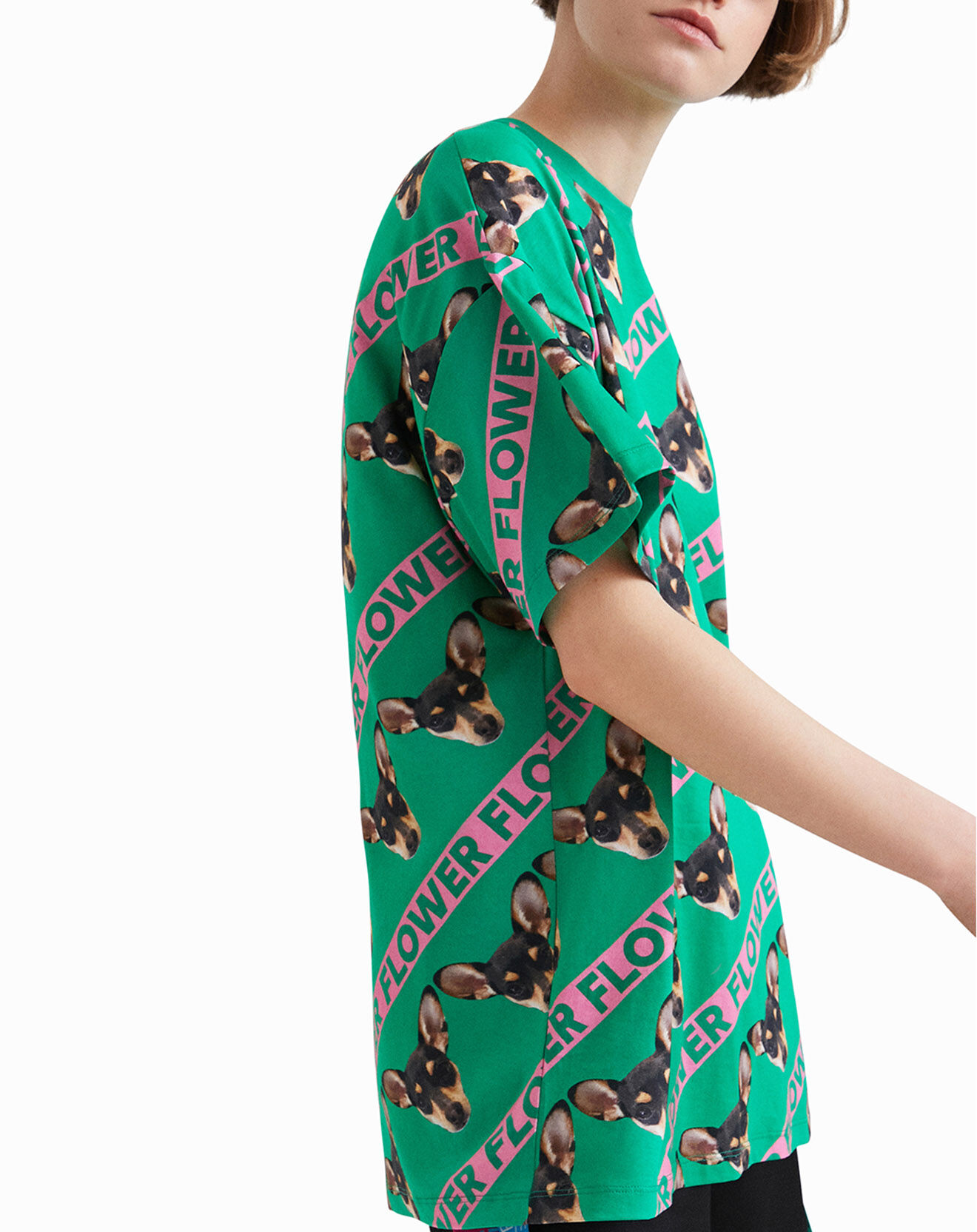 Desigual T-Shirt Alizon vert
