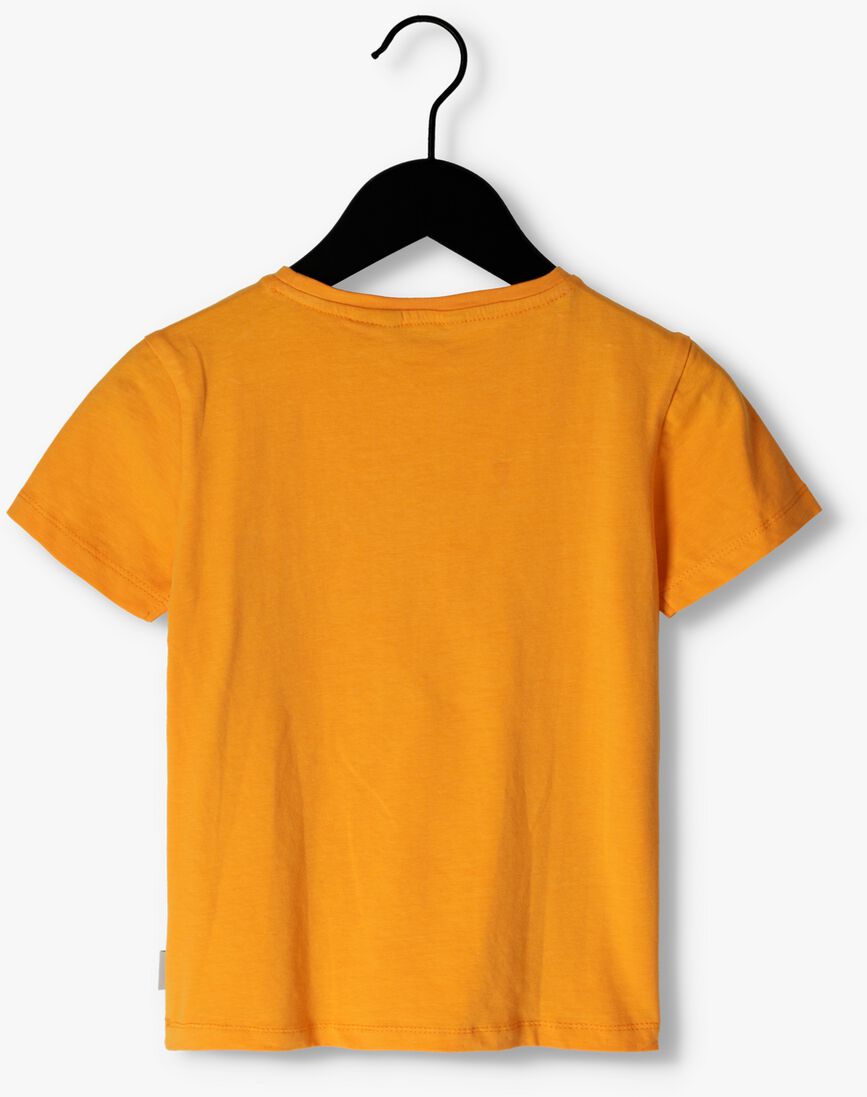 MOODSTREET oranje moodstreet t-shirt t-shirt with chest print