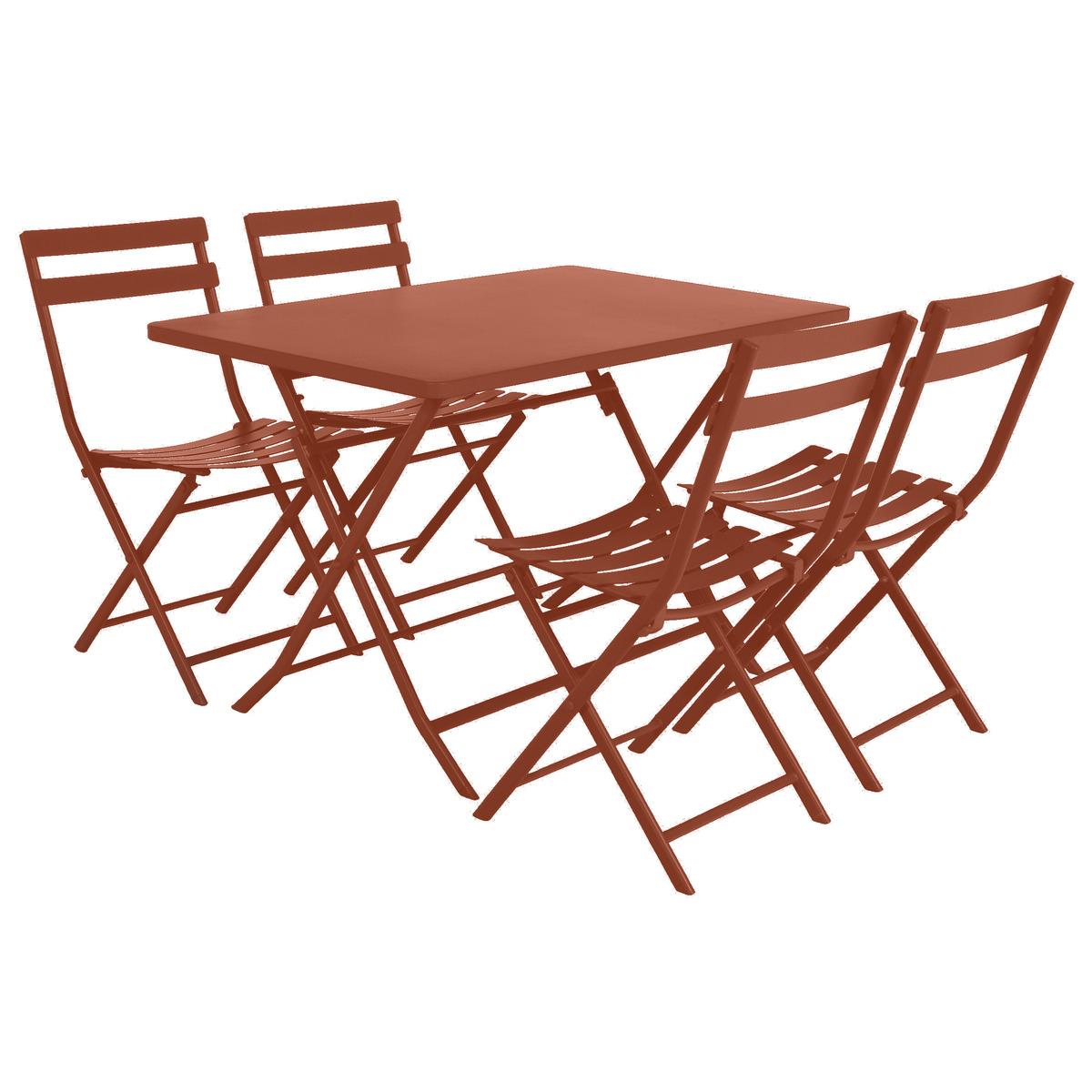 TABLE GREENSBORO RECTANGLE AMBRE 4 PLACES