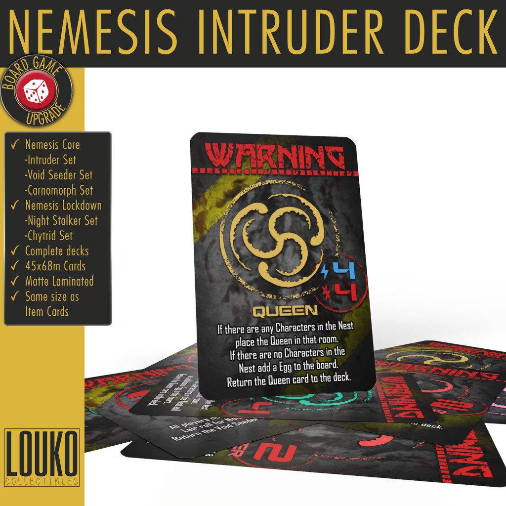 Paquet de cartes Intruder pour Nemesis