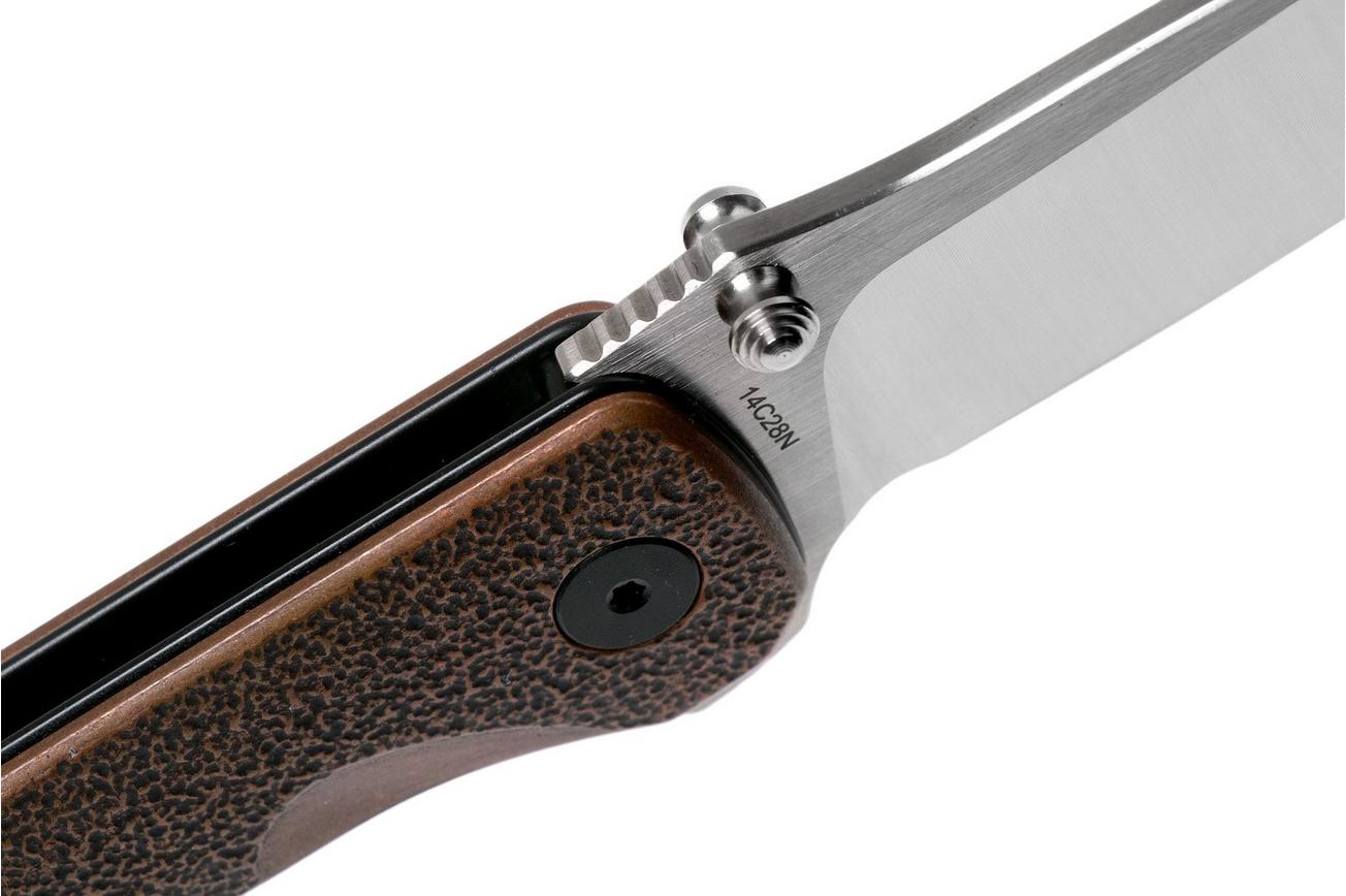QSP Knife Hawk QS131-M Copper, Satin zakmes