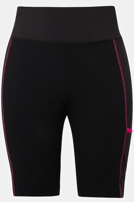 Leggings, kurz, gerippt, schnelltrocknend