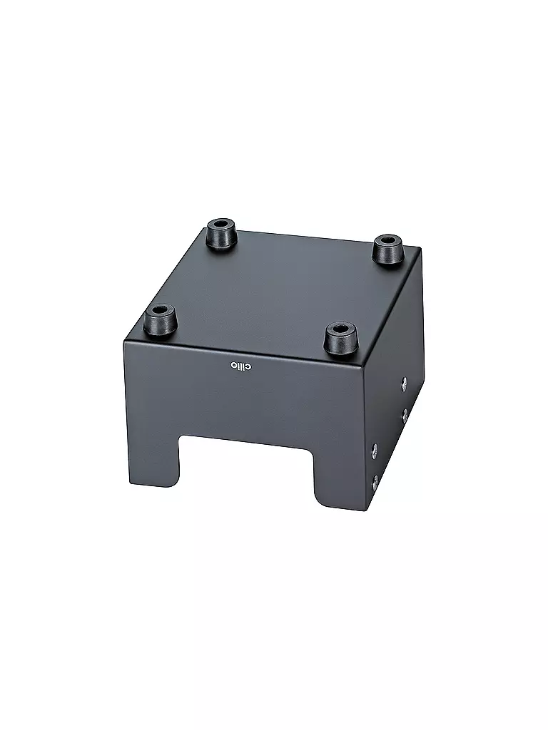 CILIO Espresso-Ausschlagdose 16x16cm BARISTA Edelstahl Schwarz  schwarz