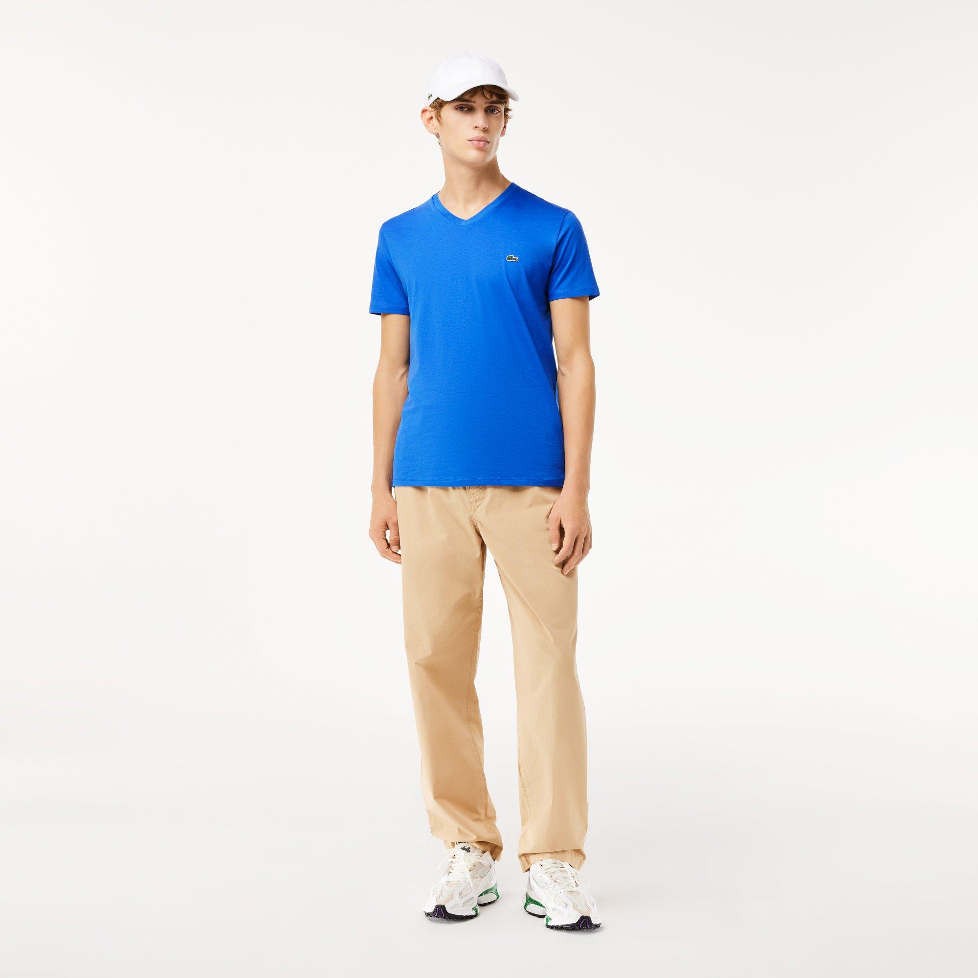 Lacoste V Neck T Shirt