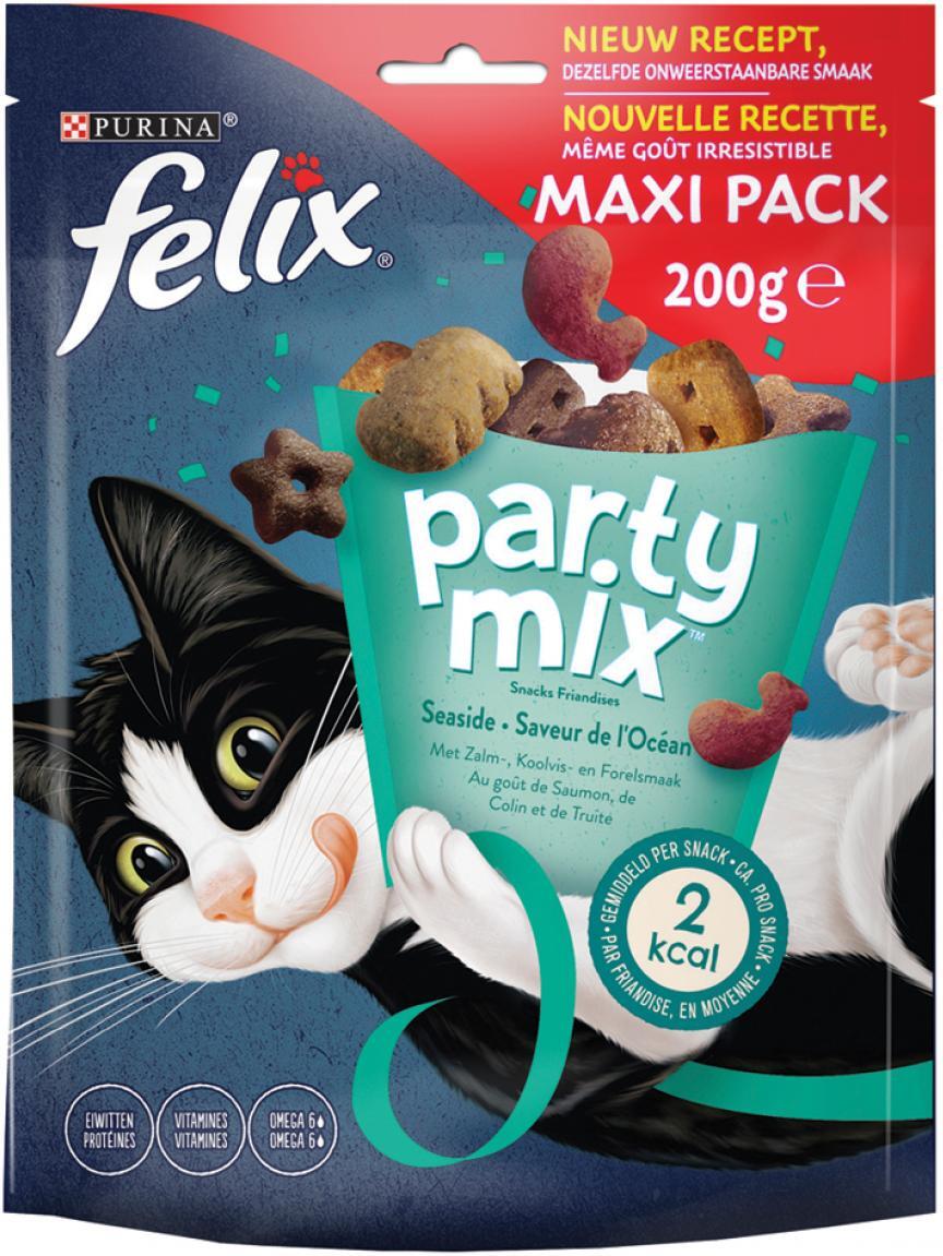 Felix kattensnack Partymix seaside mix 200 g