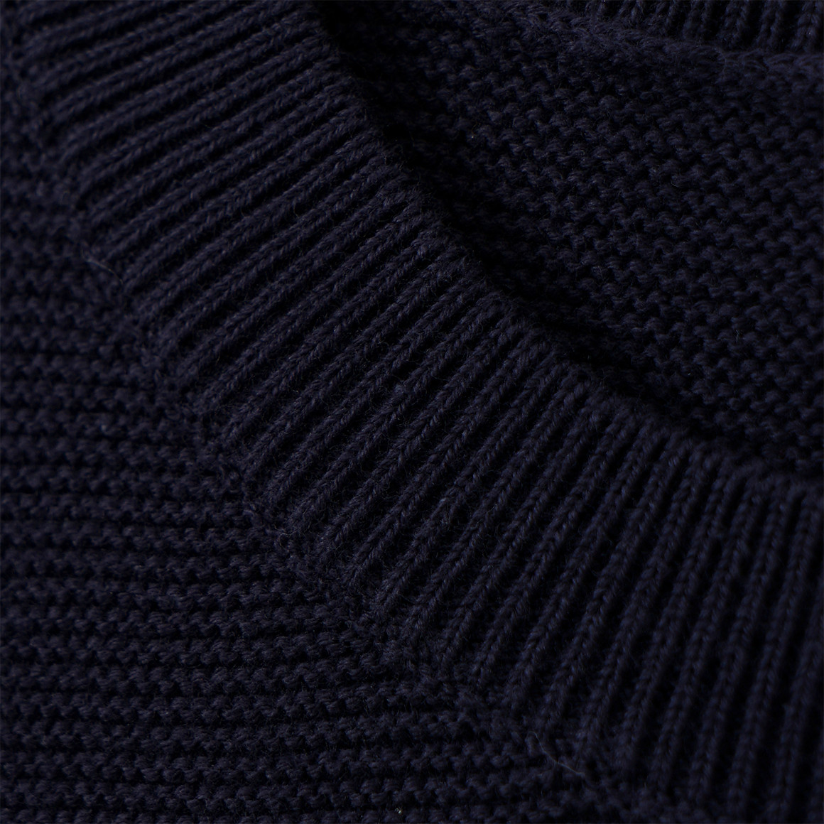 Topolino Jungen Strickpullover mit Streifen dunkelblau