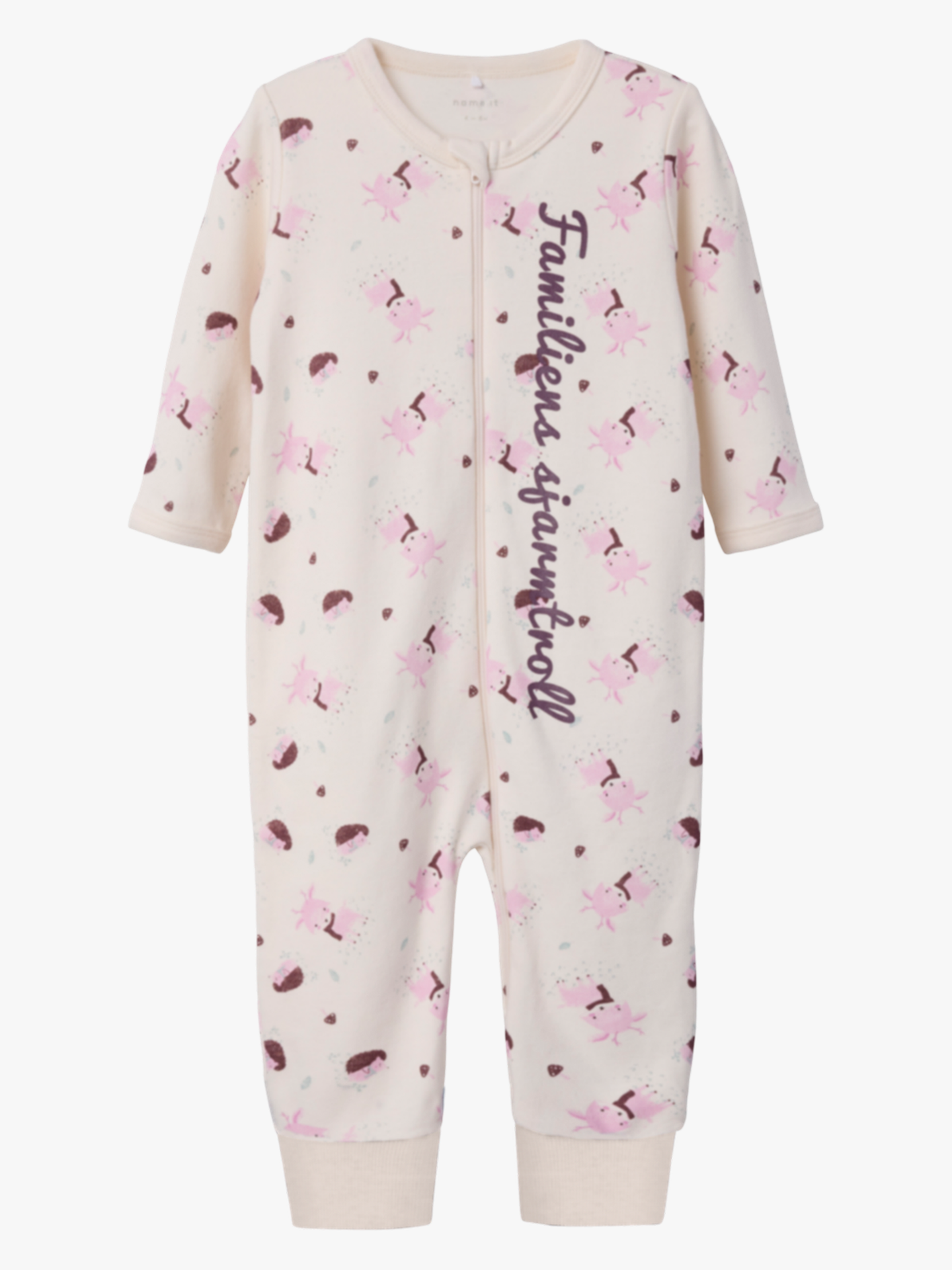 Vaha Long Sleeve Nightsuit Zip