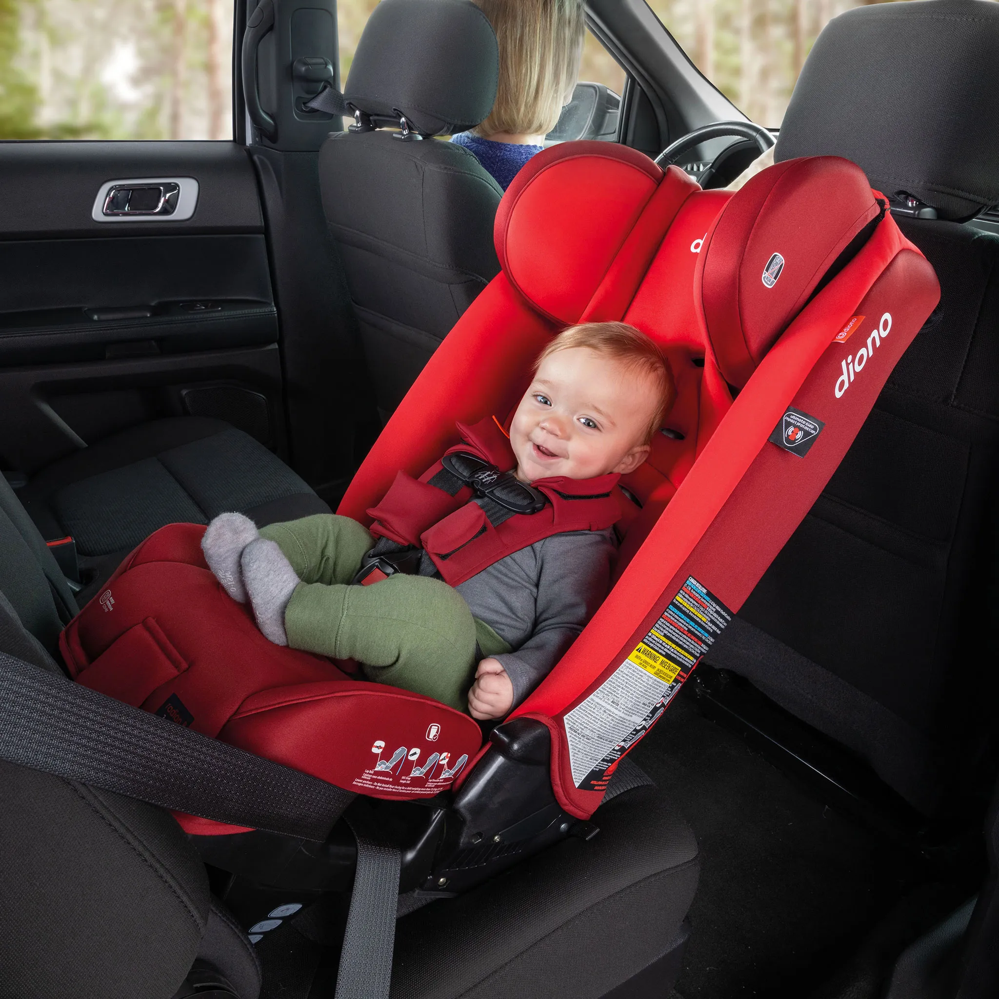Diono Siège d'Auto Radian 3RXT - Rouge Cherry