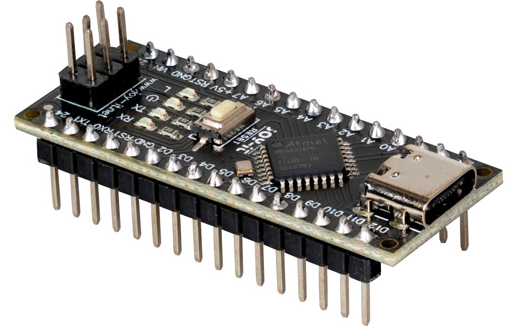 Entwicklerboard Arduino Nano V4 MCKompaktes Mikrocontrollerboard