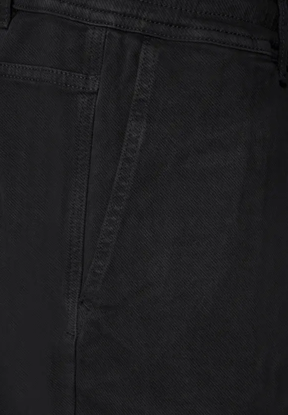 Relaxed Fit Cargo Hose - Black