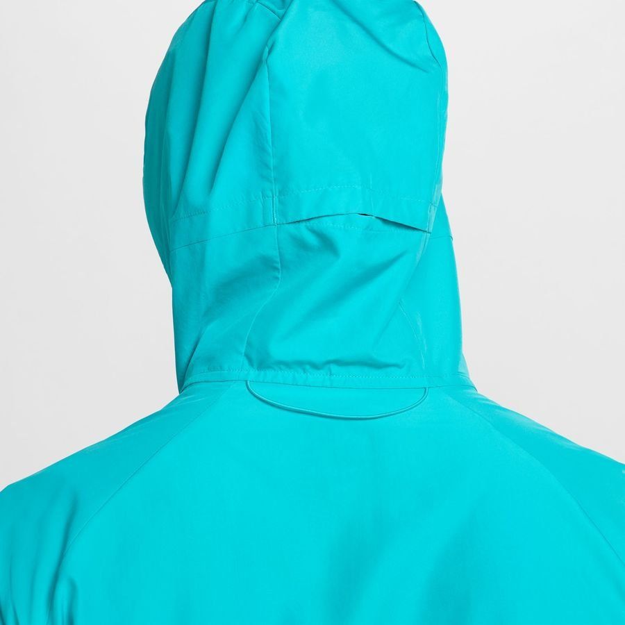 Nike Veste Running Imperméable Miler - Cactus/Argenté